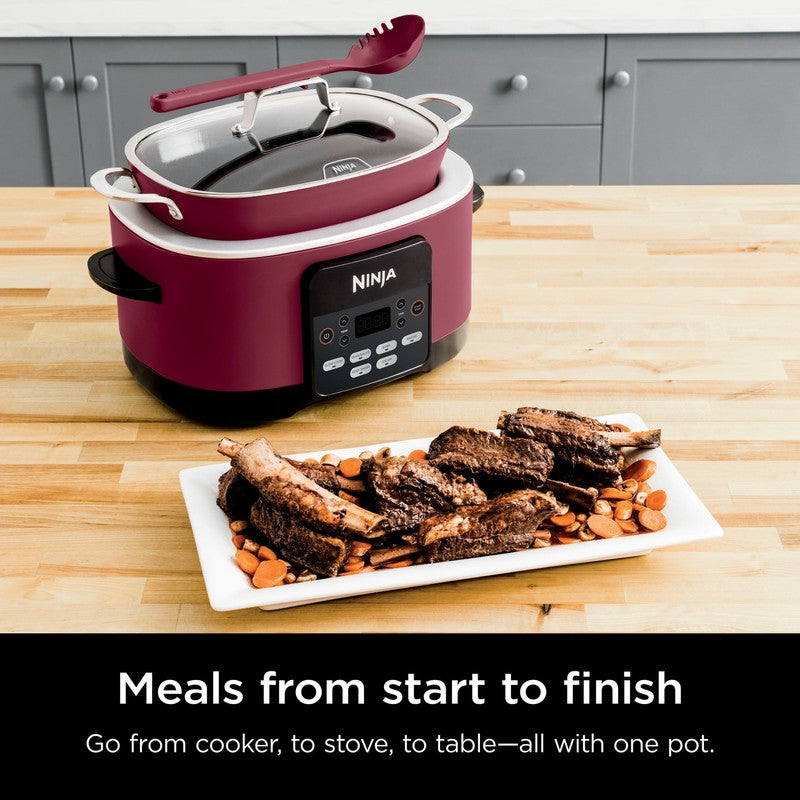 Foodi Possible Cooker, 8.5 Quart, 6 In 1 Multi Cooker, Slow Cooker, Steamer, Gla9