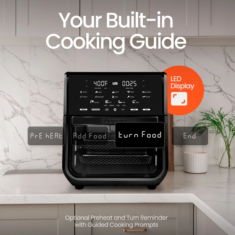 All-In-One 14-Quart Air Fryer, Oven, Rotisserie, Dehydrator with Temperature Pro8