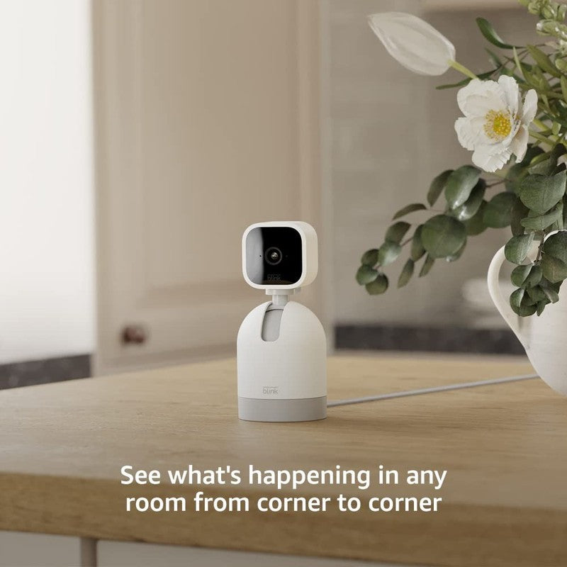 Mini Pan-Tilt Camera (Newest Model), Rotating Indoor Plug-In Smart Security Came2