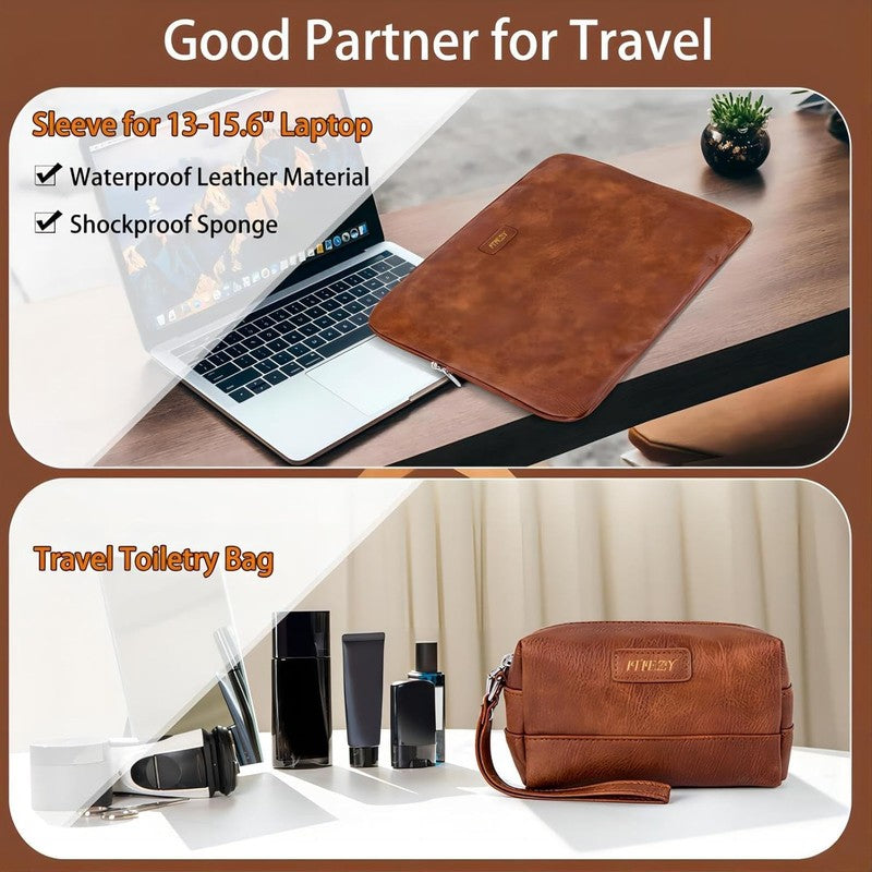 2in1 Garment Duffle Bag 3Pc Set Hanging Suit Travel Carry On2