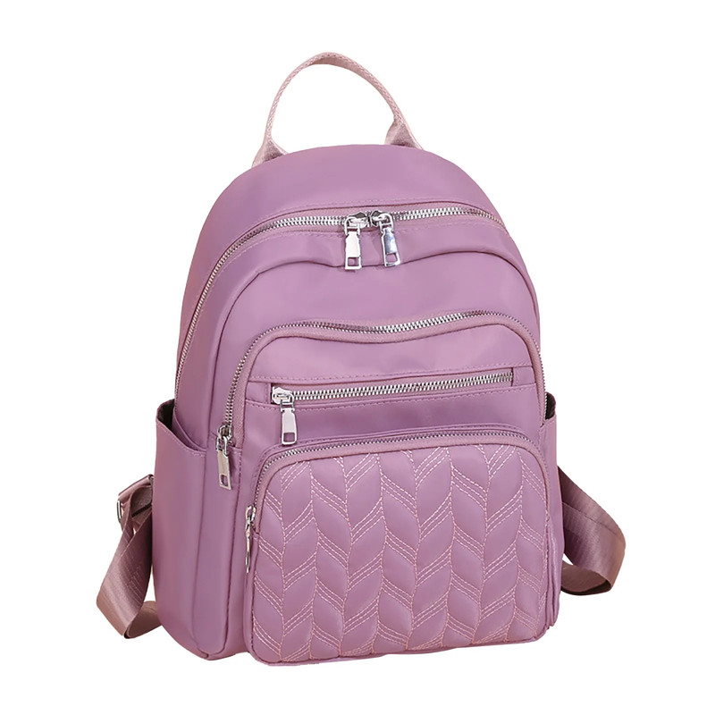 Backpack Adult Women'S Fashion Waterproof Cloth Outdoor Travel Bag Leisure Backp7