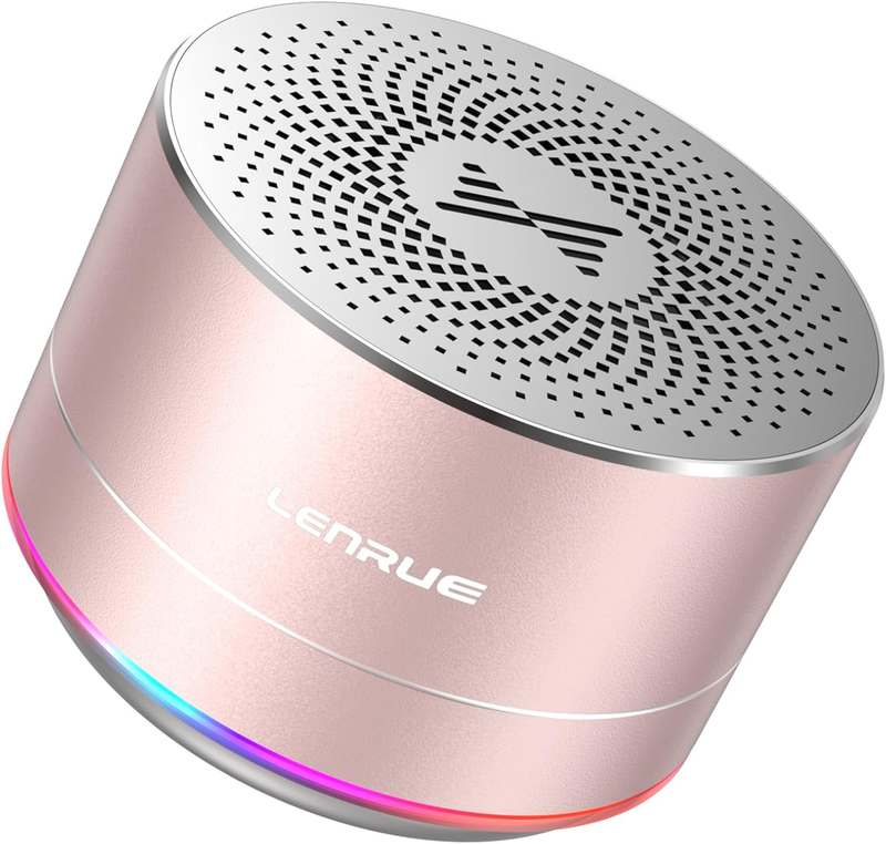 A2 Portable Wireless Bluetooth Speaker with Lights and Lanyard,5W Mini Small Met7