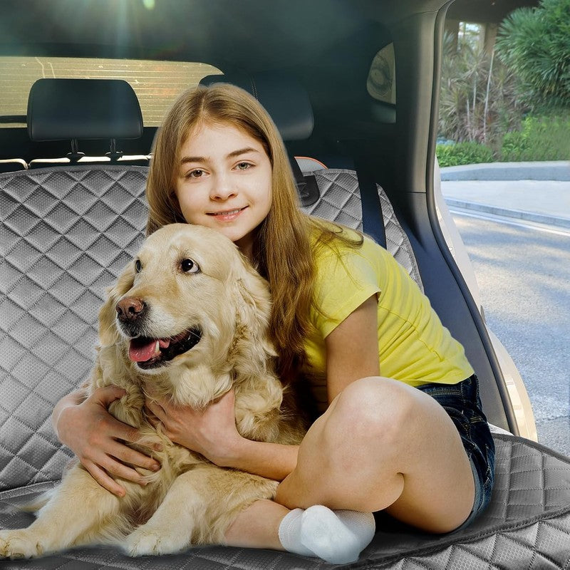 PETICON Waterproof Scratchproof Pet Bench Seat Cover, Nonslip Durable Gray5