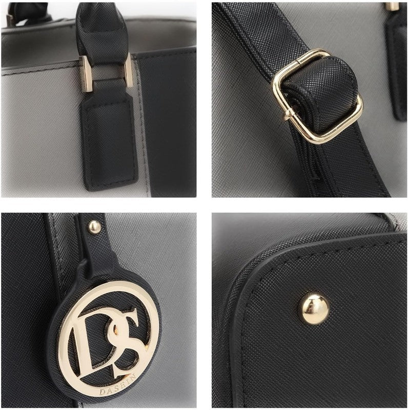 Large Satchel Purse Handbag for Women Shoulder Work Tote Bag with Wallet2