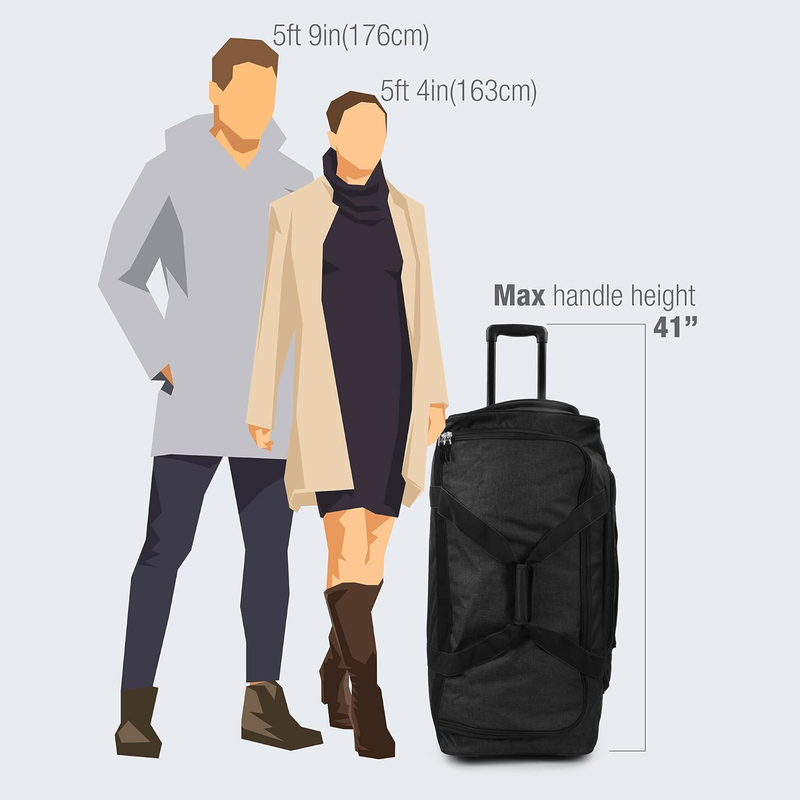 Duffel Bag with Rolling Wheels3