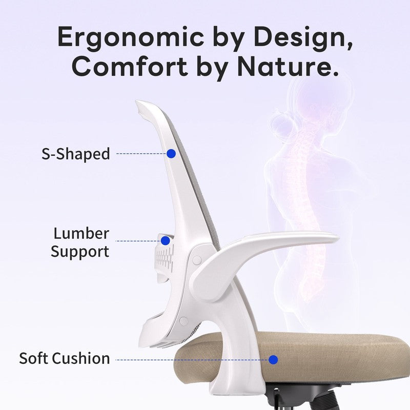 Ergonomic Mesh Office Chair - High Back Gaming Desk Chair, Computer Chair with L1