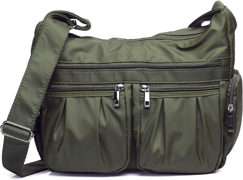 Women Crossbody Bag Waterproof Nylon Lightweight Shoulder Travel Purse Handbag7