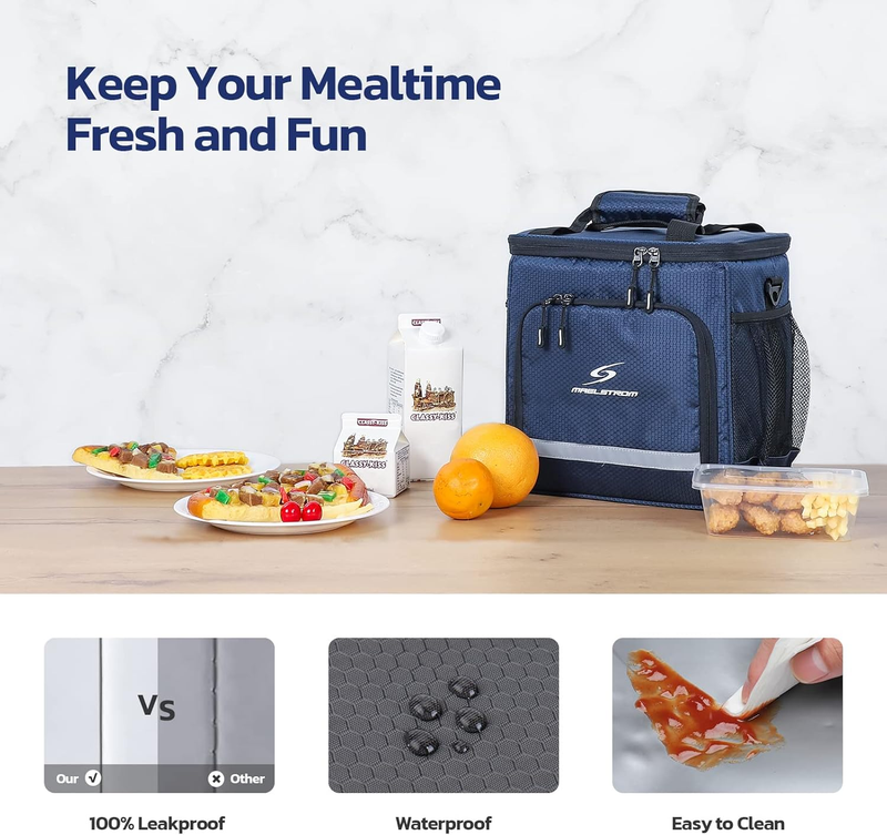 Insulated Lunch Bag Men Women Leakproof Cooler Lunch  Bag Portable Lunch Cooler2