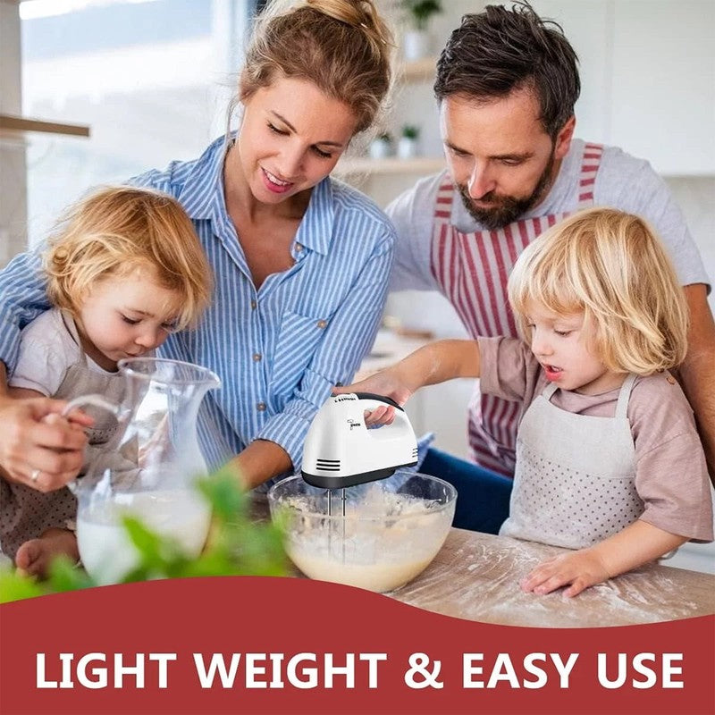 Electric Hand Mixer, 7-Speeds Lightweight Hand-Hand Blender Mixer, Portable Powe6