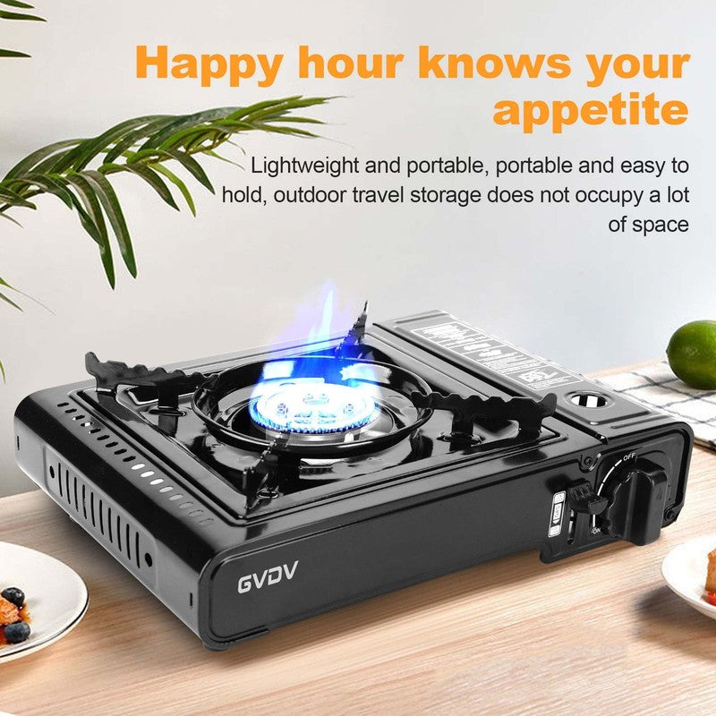 Portable Camping Stove, 1 Burner Butane Gas Stove with Updated Carrying Case8