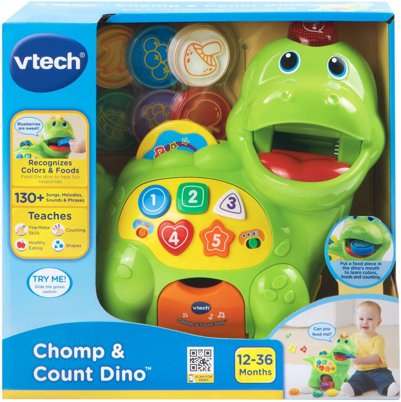 Chomp and Count Dino, Green6