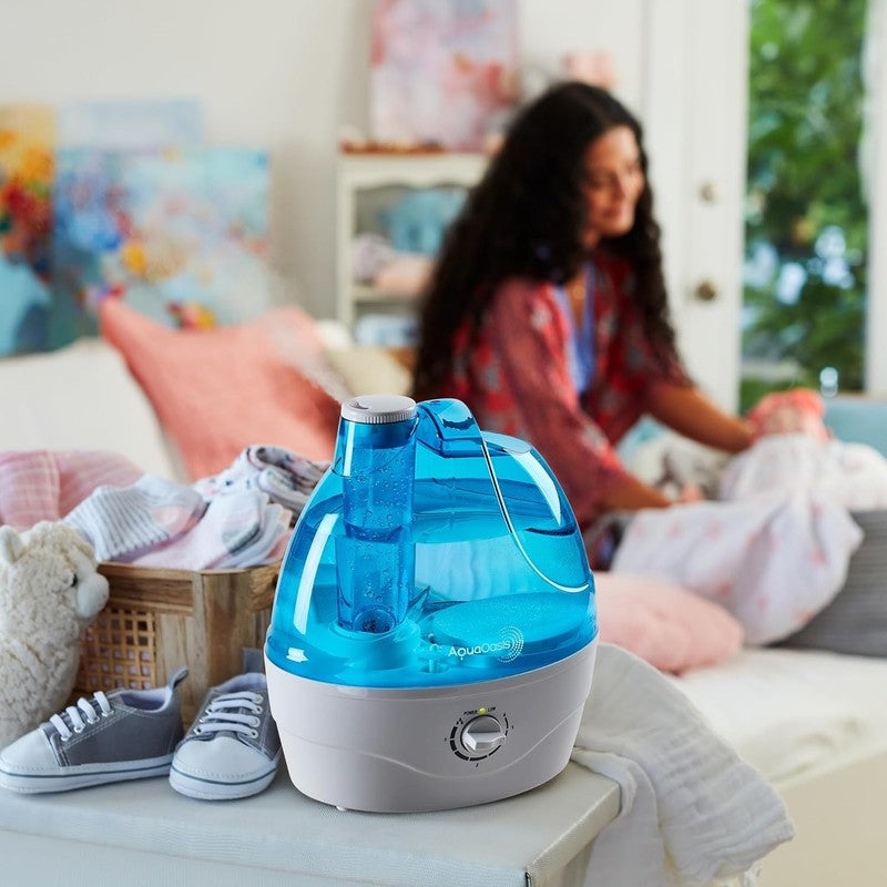 Humidifier 2.2L Cool Mist Quiet w/ 360° Nozzle Auto Shut Off for Baby Room7