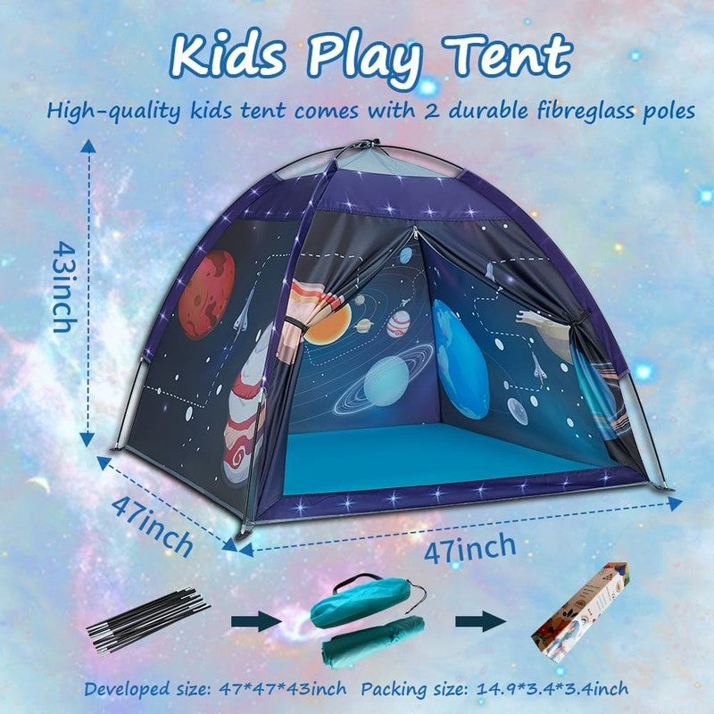 Space World Kids Galaxy Dome Play Tent, Indoor/Outdoor Playhouse6