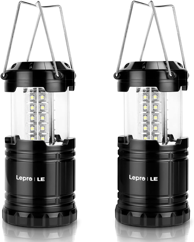 LED Camping Lanterns Battery Powered, Collapsible, IPX4 Water Resistant, Outdoor10