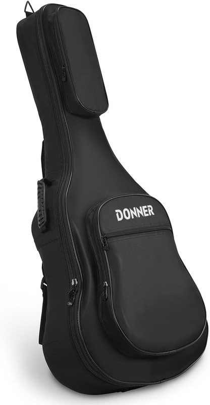 40 41 Inch Acoustic Guitar Case, 0.4 Inch Thick Padding Sponge 600D Ripstop Wate11