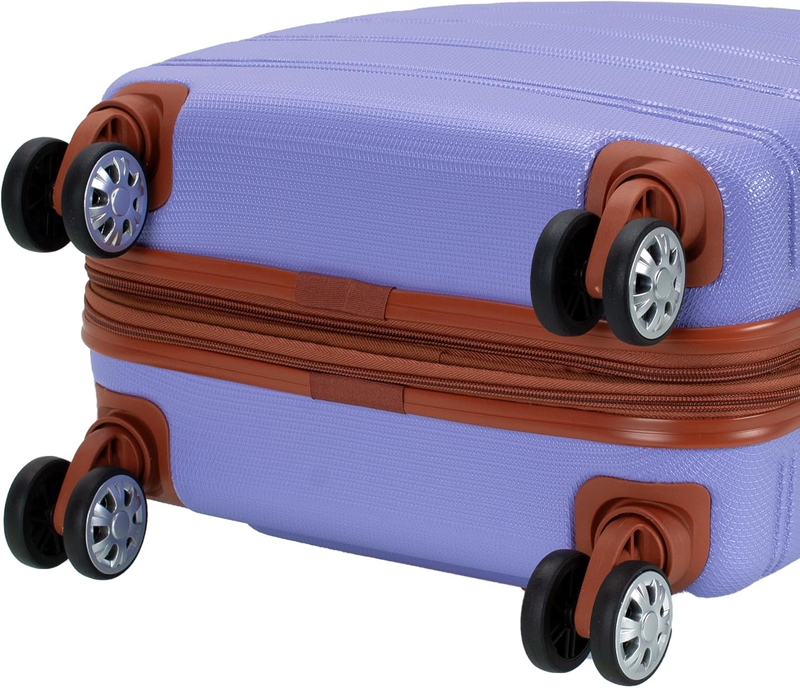 Melbourne Hardside Expandable Spinner Wheel Luggage, Carry-On 20", Lavender6