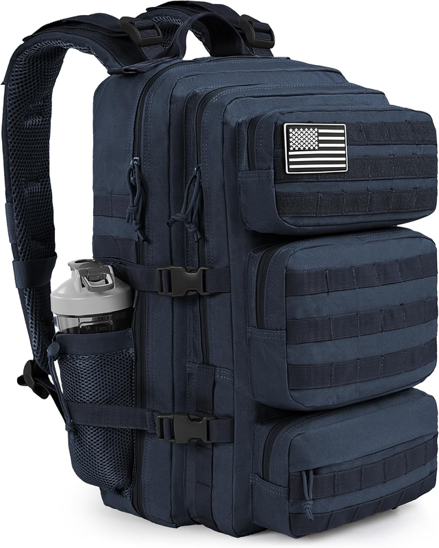 50L Military Tactical Backpack MOLLE Army Assault Bug Out Bag Water Resistant Br8