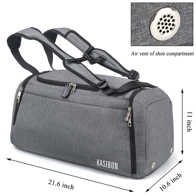Gym Bag for Men Sports Duffel Bags for Travel 42L Waterproof Gym Duffle Bags4