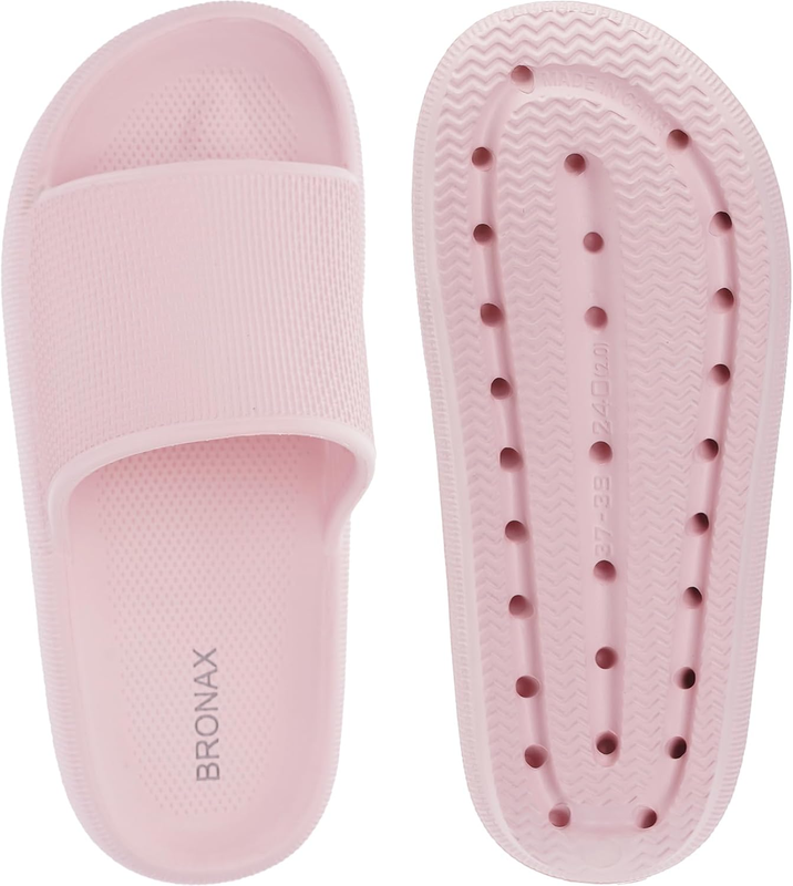 Pillow Slippers Women Men House Slides Cushioned Thick Sole Sandals6