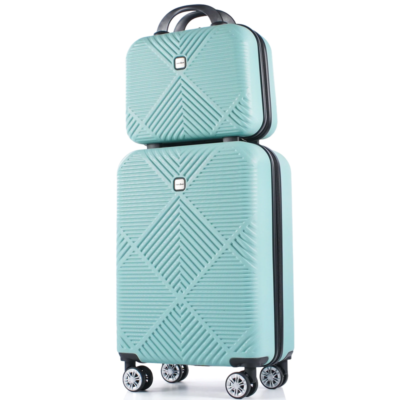 Luggage Sets 2 Piece Suitcase Set (14/20/)Hardside Suitcase with Spinner Wheels 10