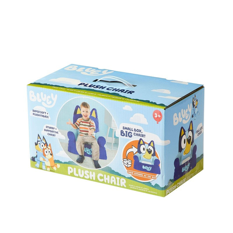 Vacuum Sealed Figural Foam Chair for Toddlers Blue7