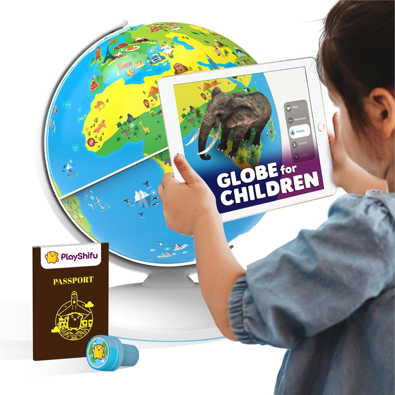 Orboot Earth Interactive Kids Globe STEM Learning Toy 1000+ Facts Ages 4-109