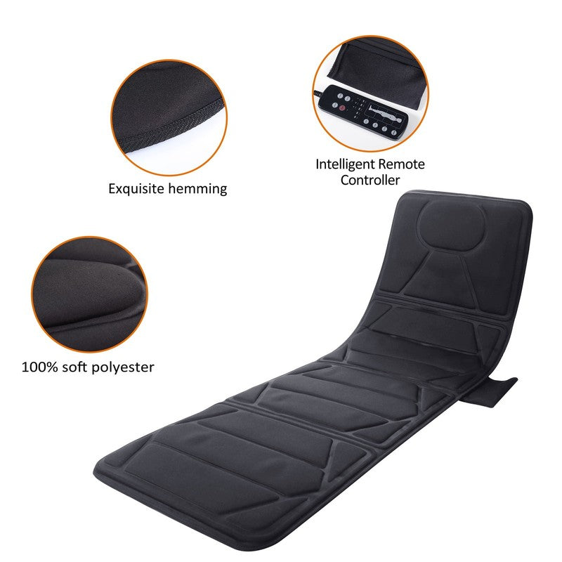 Full Body Massage Mat with Heat, Electric Massage Pad for Back Pain Relief, Gift3