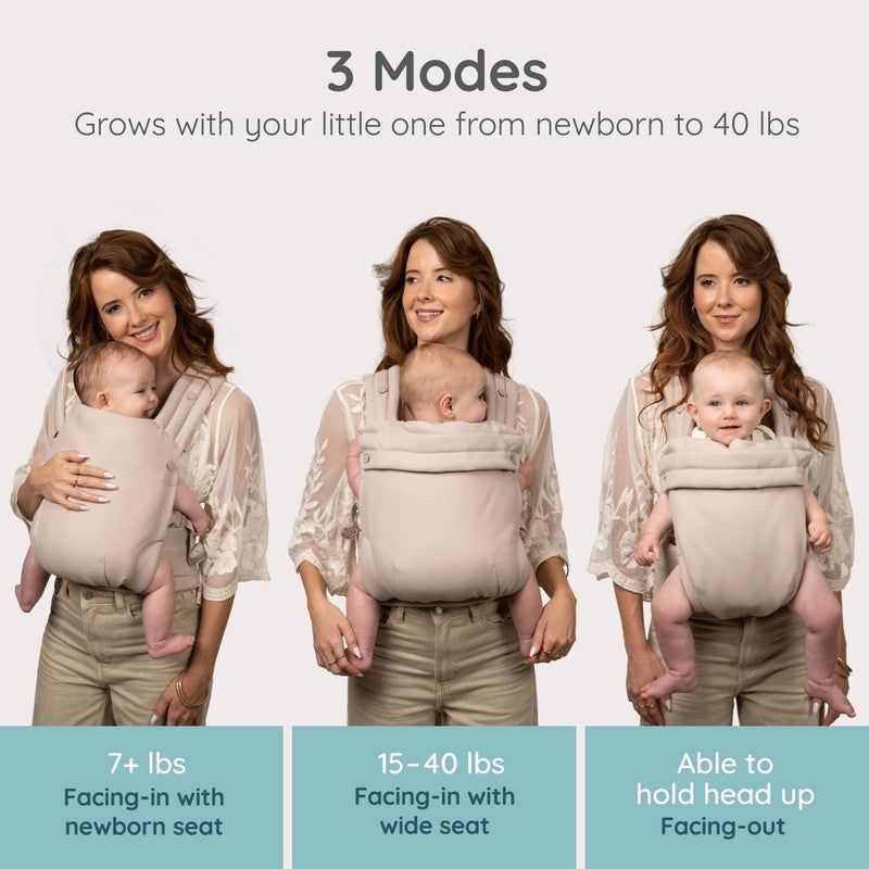 Honey Blossom Baby Carrier, Ergonomic Carrier, Adjustable Seat, Infant to Toddle5