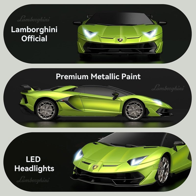 Lamborghini Remote Control Car, 1:24 Scale Electric Sport Racing Hobby Toy Car L3