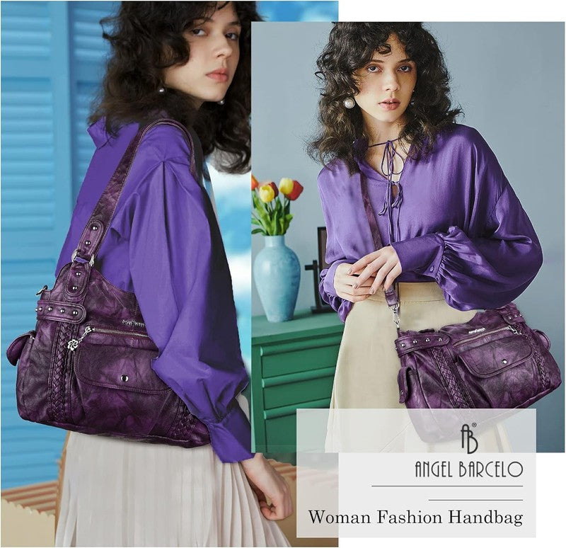 Purses for Women Soft PU Leather Shoulder Bag Crossbody Purse and Handbags6