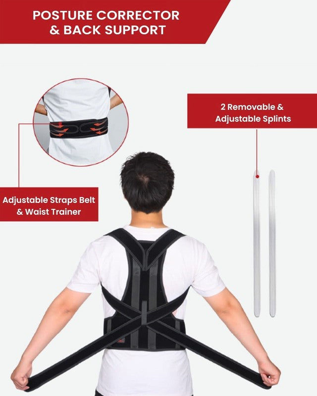 Back Brace Posture Corrector for Women and Men, Lower and Upper Back Pain Relief4