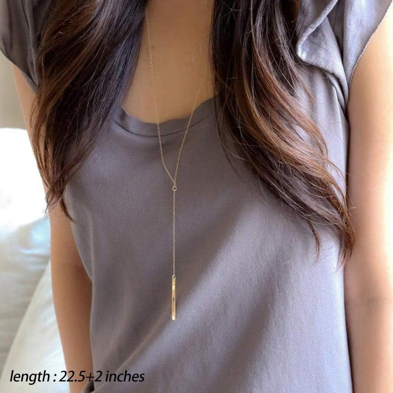 14K Gold Layered Necklaces for Women – Dainty Bar Pearl Coin Moon Jewelry4