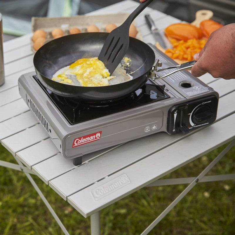 Tabletop Butane Gas Camping Stove, 1-Burner, Gray6