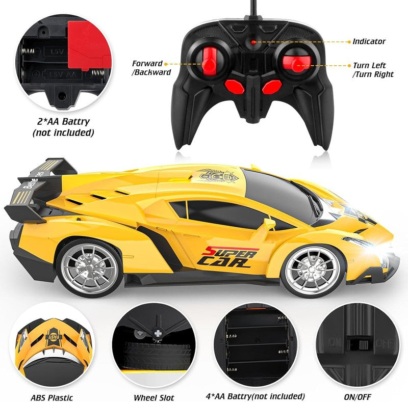 Remote Control Car, RC Cars for Kids 1:18 Electric Toy Car Hobby Racing Car Toys2