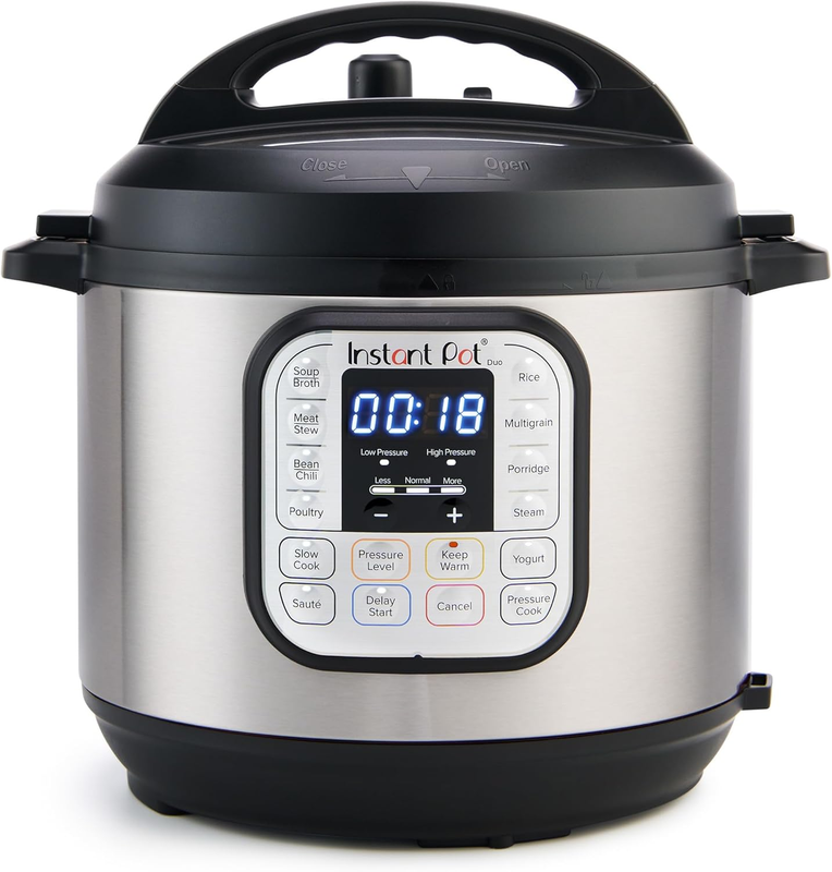6 Qt 7-in-1 Electric Pressure Cooker Stainless Steel Multi Cooker App Recipes0