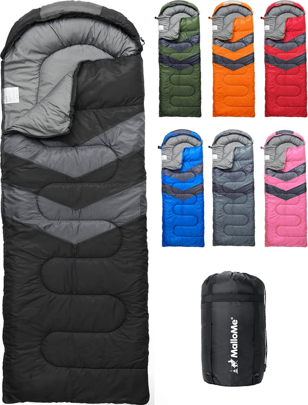 Sleeping Bag Cold Weather Adult Kids Warm Camping Gear Portable Hiking Sleep Bag9