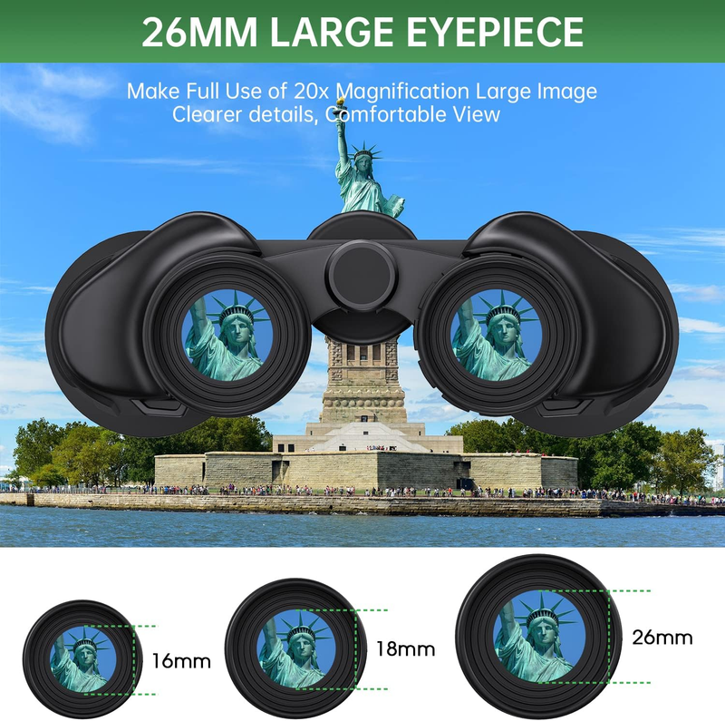 20x50 High Power Binoculars Waterproof Low Light Bird Watching Hunting5