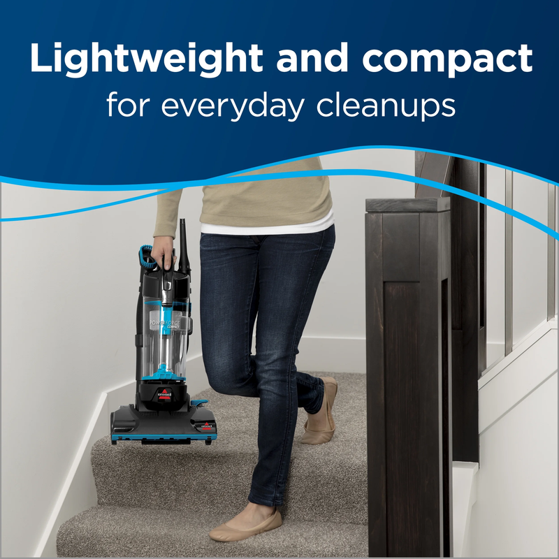 Powerforce Compact Upright Vacuum Bagless Lightweight High Reach Blue Black2