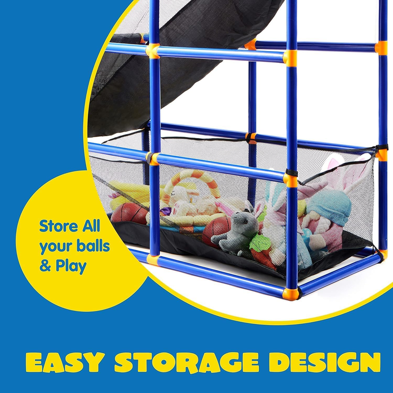 Arcade Basketball Game Set w/ 4 Balls Hoop Indoor Outdoor Kids 3 12 Air Pump5