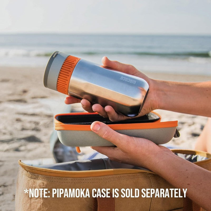 Pipamoka Portable Coffee Maker Vacuum Press Travel Mug 10oz Stainless Steel7