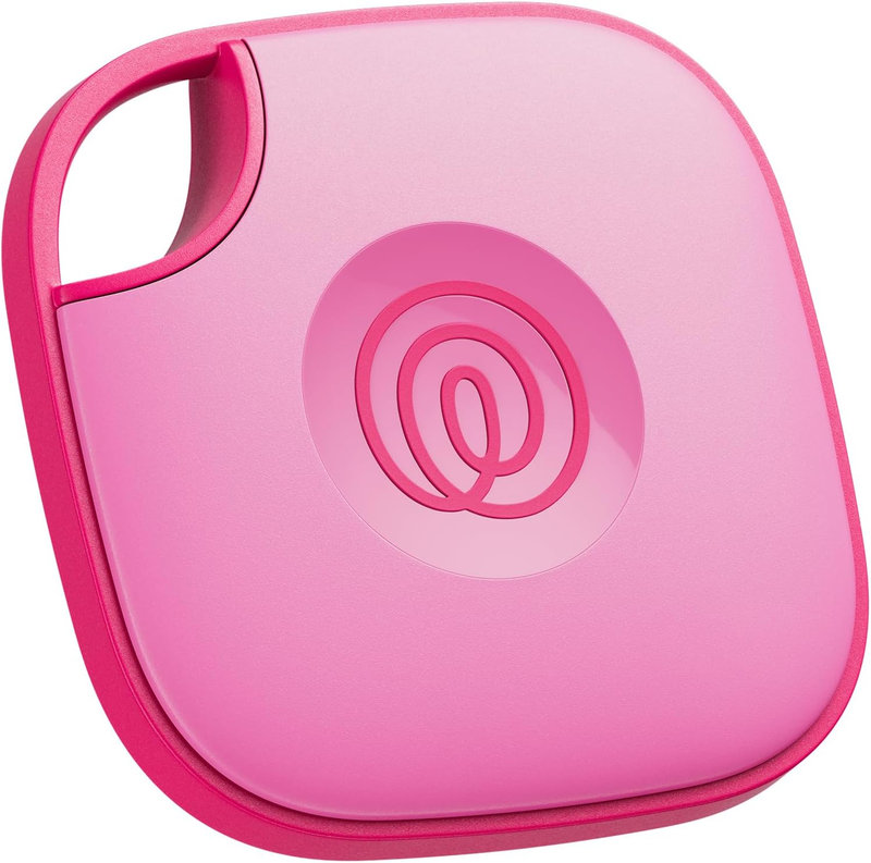 Bluetooth Tracker Tile Key Finder Item Locator iOS Android Pink Punch8