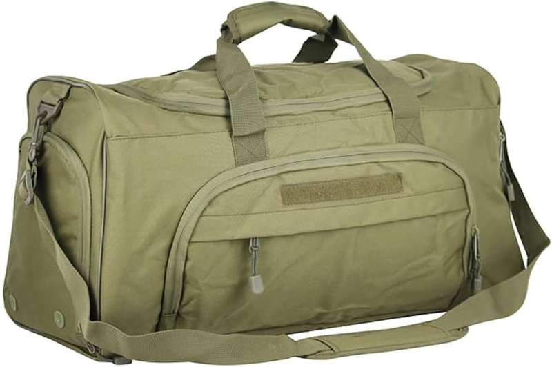 Gym Duffel Bag for Men Sports Duffel Bag with Shoe Compartment (Green Model B)8