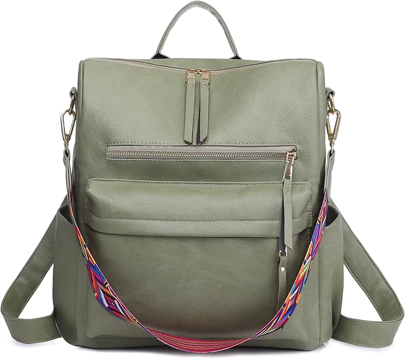 Women Backpack Purse Convertible Shoulder Satchel School Bag11