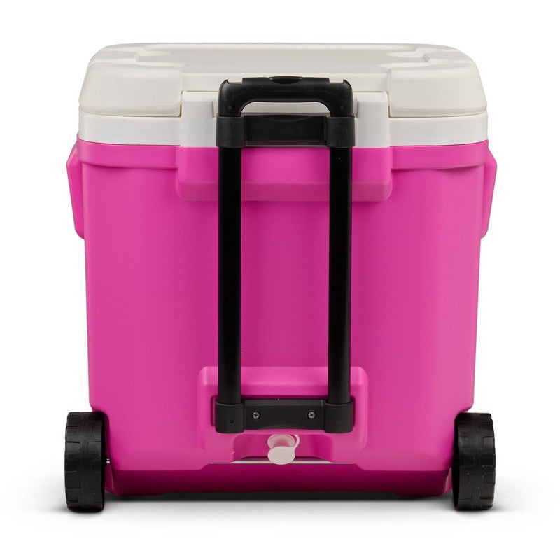 60 QT Laguna Ice Chest Cooler with Wheels, Fuchsia Pink11