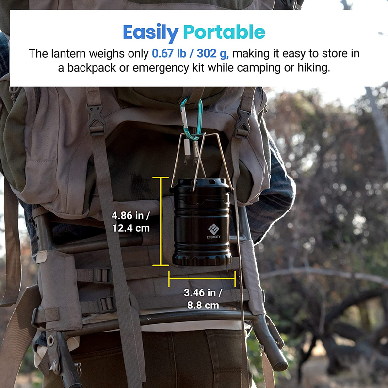 Camping Lanterns LED Flashlight 4 Pack Emergency Power Outage Survival2