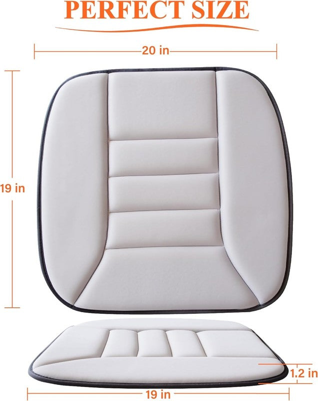 Car Seat Cushion 1.2" Memory Foam for Car & Office Chair – Gray5