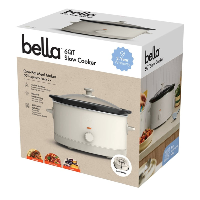 6 Qt Slow Cooker, Oatmilk10