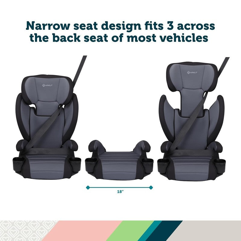 Grow & Go 2‑in‑1 High‑Back to Backless Booster Car Seat Sea Serpent3