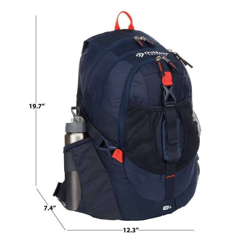 Vortex 30 L Backpack, Unisex, Blue, Adult, with Bottle6