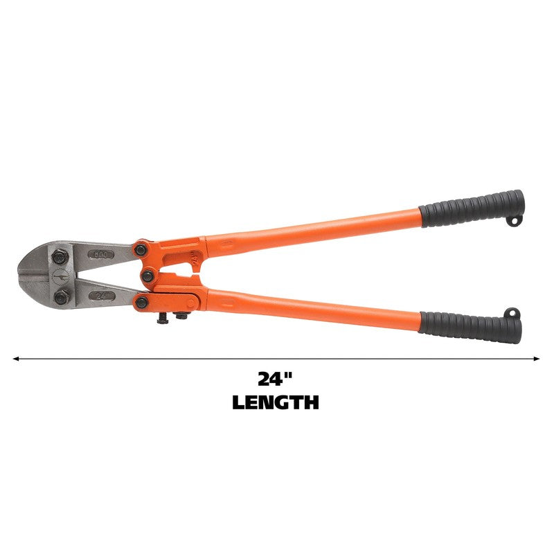 Steel Bolt Cutters, Orange, 24 Inch1